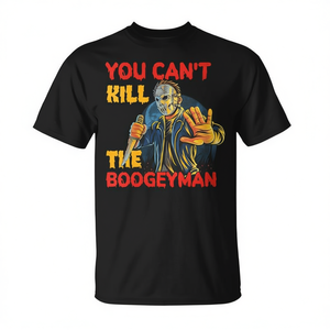 Maglietta promozionale per bambini di Halloween: Non puoi uccidere il Boogeyman - Product Image 2