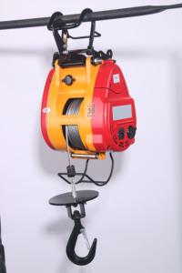 Mesin pengangkat tali kawat 220V elektrik, kapasitas 500Kg 1ton lift fase tunggal baru untuk bahan restoran & Hotel - Product Image 2