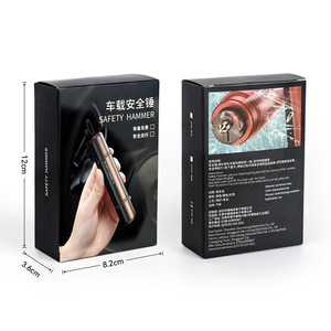 Emergency Hammer Aluminum Alloy Mini Vehicle Safety Tool For Car Escape And Rescue Black 101g - Product Image 2