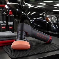 Polisseuse orbitale sans fil mini 10,8-12V DA, excentrique 8mm/12mm, tampon 30-75mm, affichage numérique 4 vitesses pour le detailing automobile