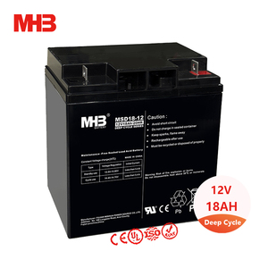 ไฟถนนพลังงานแสงอาทิตย์แบบชาร์จได้ Mhb MSD18-12 <span class=keywords><strong>แบตเตอรี่</strong></span><span class=keywords><strong>ต</strong></span>ะกั่วกรด 20 ชั่วโมง 12 โวลต์ 18 แอมป์ชั่วโมง <span class=keywords><strong>แบตเตอรี่</strong></span> VRLA แบบ Deep Cycle <span class=keywords><strong>ราคา</strong></span> - Product Image 1