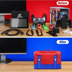 Anahtarı ve anahtarı için 2 oyun konsolu çanta oyun aksesuarları saklama çantası NS Nintendo anahtarı 2 seyahat için taşıma çantası - Product Image 3