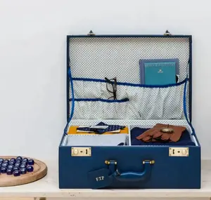 مخصص حقيبة ذكريات الطفل الزخرفية خمر الأمتعة الصغيرة هدية مربع لعيد ميلاد أو الزفاف