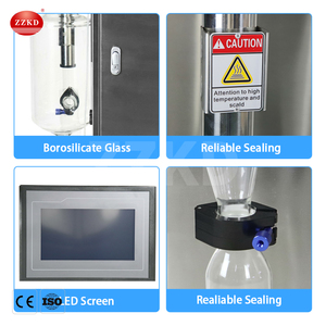 Mini Máquina secadora por pulverización pequeña de laboratorio de alta eficiencia/equipo de secado por pulverización/máquina de secado por pulverización centrífuga - Product Image 3