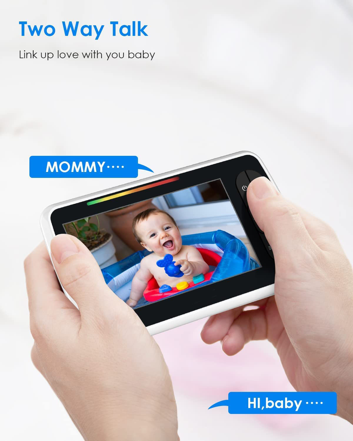 5 inch cheap hot selling good quality smartree baby home camera, baby monitor camera
