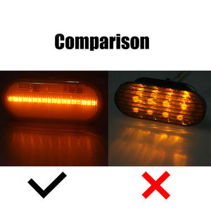 Luz LED Dinámica para Guardabarros Delantero, para <span class=keywords><strong>VW</strong></span> Bora, Golf MK4, MK5, Passat B5, Polo, Jetta, <span class=keywords><strong>Sharan</strong></span>, Lupo, Transporter T5, Vento, Amarok - Product Image 3