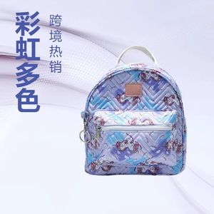 Women's <b>Backpack</b> Softback Cartoon Print Lightweight Square Shoulder Bag With Zipper Pocket All Seasons Travel <b>School</b> Use - Product Image 1