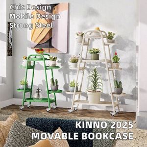 Librería Moderna Convertible de Acero de KINNO, de Piso a Techo, <span class=keywords><strong>para</strong></span> Garaje y Cobertizo, Mueble <span class=keywords><strong>para</strong></span> el Hogar con Exhibición <span class=keywords><strong>para</strong></span> Suculentas y Plantas - Product Image 2
