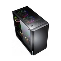 Micro ATX Gaming Mini Tower Desktop Pc Computer case Iron Mesh Decoration Gamer case