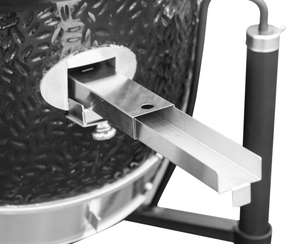 Barbecue au charbon de bois portable commercial de 29 pouces, fumoir extérieur sans fumée en céramique, barbecue en acier inoxydable de 29 pouces pour poulet - Product Image 3