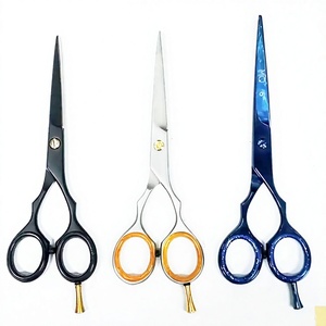 Tijeras de Corte de Pelo para Mujer y Peluquería Canina ASAP, Hojas de Acero Inoxidable Sostenibles, Mango Largo, para Diestras, en Colores Atractivos - Product Image 1