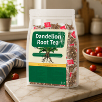Teh Kesehatan Akar Dandelion Premium Campuran, Meningkatkan Diurese, Minuman Harian, Murni Alami, Kemasan Sachet