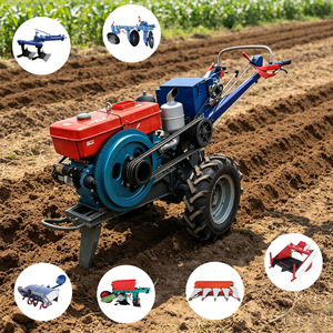 Motoculteur diesel robuste anti-arrêt 12-32 CV à deux roues, châssis 151, pour utilisation sur terres agricoles rocailleuses et difficiles - Product Image 6