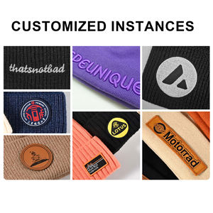 Gorros de Punto Acrílicos Lisos Teñidos de Colores Mezclados para Hombre y Mujer, Venta al por Mayor de Fábrica, Gorras Cómodas para Uso en Exteriores - Product Image 5