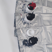 Sachet Doypack en aluminium aseptique personnalisé 3KG/5KG/20KG pour eau, café, huile et jus, avec valve papillon aseptique