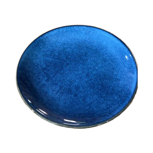 Bắc Âu Sang Trọng Phản Ứng Men Sứ Tấm Màu Xanh Lò Nướng Và Lò Vi Sóng An Toàn Chống Xước Cho Đảng Nhà Đám Cưới Cốc Gỗ - Product Image 2