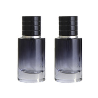 Flacon en verre vide personnalisé pour parfum et sérum/creme de soin 30ml/50ml/100ml avec pompe pulvérisatrice sérigraphiée et diffuseur à bâtonnets