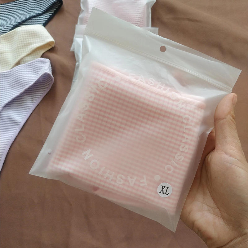 Women's Sexy Breathable Solid Color Knitted Low-Waist Everyday Style Underwear XL Size Free Shipping Wholesale Bikini Briefs