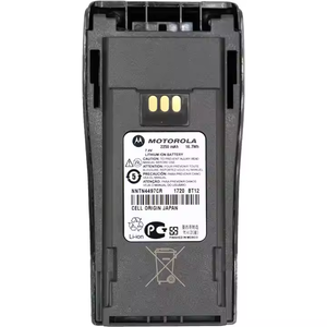 Batterie Li-ion <span class=keywords><strong>MOTOROLA</strong></span> <span class=keywords><strong>WOKI</strong></span> <span class=keywords><strong>TOKI</strong></span> NNTN4497 7.4V 2250mAh pour talkie-walkie GP3688 EP450 CP040 DP1400 DEP450 CP200D Radio bidirectionnelle - Product Image 1