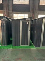 Kit de hangar métallique économique à monter soi-même, bâtiment de rangement en acier facile à assembler, abri utilitaire extérieur pour jardin, idéal pour les propriétaires