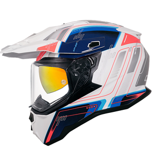 <span class=keywords><strong>Casco</strong></span> de motocicleta de cara completa para hombre con lente cromada <span class=keywords><strong>Casco</strong></span> <span class=keywords><strong>Moto</strong></span> para Downhill Road & Motocross Material ABS - Product Image 5