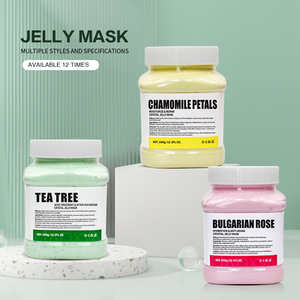 Mascarilla Facial de Gelatina Hidrofacial Multicolor a Precio de Fábrica, 350g, Mascarilla de Polvo de Gelatina Cristal Blanqueadora con Vitamina C para Rostro y Nariz, ODM - Product Image 1