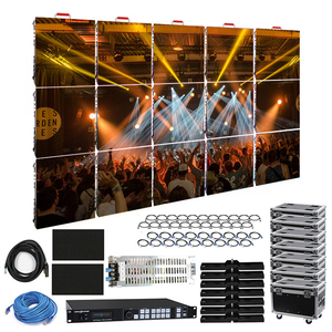หน้าจอ LED ให้เช่าสำหรับงานแสดงคอนเสิร์ตในร่ม ขนาด 500*500/1000 พิกเซล P2 P3 P4 P3.91  แสดงผลสีเต็มรูปแบบ เหมาะสำหรับงานโฆษณาและอีเว้นท์ - Product Image 1