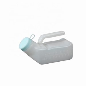 New Portable <strong>Urine</strong> Bottle Unisex Urinal <strong>Collection</strong> Bottle With Screw Lid and Adaptor - Product Image 1