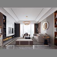 Solutions d'armoires en bois sur mesure, styles adaptatifs, dimensions personnalisées, maison moderne, salon, villa contemporaine, écologique