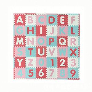 Tapis de jeu en mousse EVA pour bébé, puzzle éducatif, doux, pour le sol, avec lettres et chiffres - Product Image 5