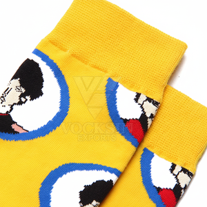 Calcetines de Diseño Personalizado, Novedad 2025, Crea Tu Propio Diseño en Calcetines Casuales de Caña Alta - Product Image 1