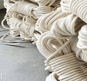 YILIYUAN2021広東出口6mm8mmフラット中空ヌードコットンハリヤードロープ - Product Image 5