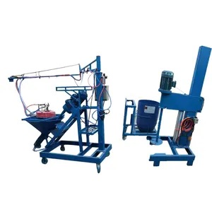 grc glass fiber spraying machine Mortar screw type grouting machine Flowerpot cement slurry spraying machine