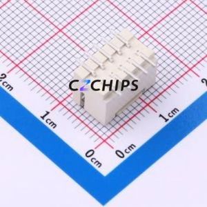 W200123K-10PW2421 Wire-to-Board Pin Header SMD,P=2mm Connector 2x5P 2mm Vertical Mount PHB - Product Image 2