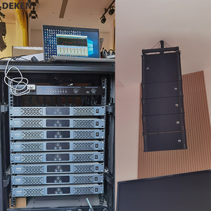 Amplificateur de puissance numérique professionnel DEKEN DA Series 1U 4 canaux, classe D, haute efficacité, PWM, pour stades et cinémas - Product Image 5