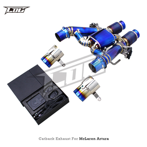 Escape Catback con Válvulas de Fábrica para McLaren Artura Spider 3.0T 2023-2025, Tubo de Escape y Silenciador de Titanio Pulido para Carreras - Product Image 2
