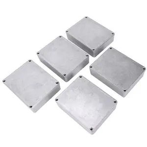 China waterproof diecast aluminum electronic enclosure case spray coating