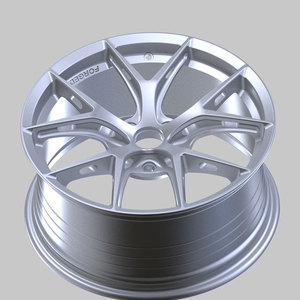 YIMI <span class=keywords><strong>Cris</strong></span> 18 pouces 19 pouces 20 pouces Jantes en alliage à 5 trous Jante de voiture de tourisme couleur argent - Product Image 5