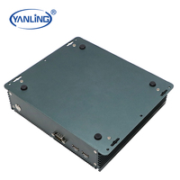Computadora de control industrial N100 resistente con puertos multiserie Diseño sin ventilador integrado en stock Accesorios de computadora industrial