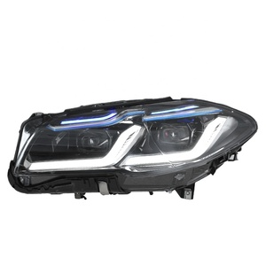 مصابيح أمامية جديدة لسيارات BMW F10 من مصنع JUSHUN مباشرة، لسلسلة BMW الفئة الخامسة F10 M5 520 520i، مجموعة المصابيح الأمامية 2011-2017 - Product Image 2