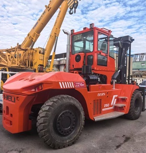 Carretillas elevadoras enormes de alta calidad de China HELI/KOMATSU/TCM FD250 Diesel 20/25/30Ton carretilla elevadora nueva carretilla elevadora DIESEL usada - Product Image 3