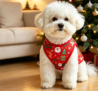 Costume de Noël pour animaux de compagnie, vêtements pour chiens à quatre pattes, tenue de fête de Noël, vêtements pour chiens du Nouvel An, veste, tenue pour la maison, chiens de petite et moyenne taille