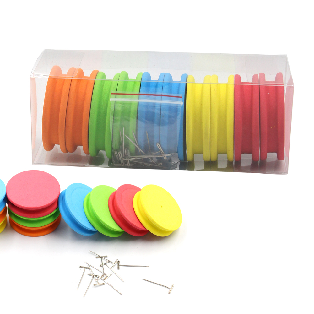 Tixiyu Enrouleurs De Ligne De Pêche EVA – Boîte De Rangement Avec 10 Bobines Et Épingles – Pour Bas De Ligne Mer Et Eau Douce – Sans Nœuds