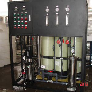 Sistem Air pasca bencana pengaturan cepat RO + sterilisasi 99.9% penghilang bakteri kelas industri CE - Product Image 5