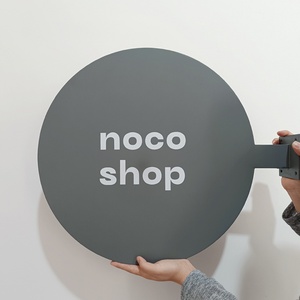 Outdoor Hanging Advertising Board <b>Wall</b> Mounted Blade <b>Sign</b> Custom Business Logo <b>Sign</b> for Storefront Restaurant Cafe Shop - Product Image 6
