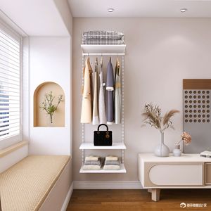 Hệ thống tủ quần áo mô đun bằng kim loại bán buôn, tùy chỉnh, phòng thay đồ tự lắp ráp, hệ thống kệ quần áo tự làm cho kệ tường, đồ nội thất - Product Image 4