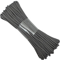 Cordon de parachute en nylon durable pour le camping, 30 m, 7 brins, 4 mm, tressé, double couche, camouflage, corde de tente Zhonzi PR01, universel, 5 personnes