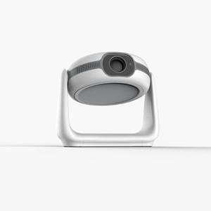 Haute efficacité batterie intégrée fête en plein air Camping <span class=keywords><strong>tente</strong></span> projecteur mise au point automatique Android 11 sans fil WiFi BT maison film projecteur - Product Image 1