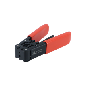 FTTH 2穴ケーブルストリッパー付きスケールファイバーストリッピングツールFTTH 2*<span class=keywords><strong>3</strong></span> 2.1*1.6ドロップケーブルストリッパープライエストリッパーフラットケーブル - Product Image 1