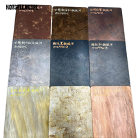 Feuille décorative plaquée enduite en cuivre/laiton de couleur bronze antique décorative 304 feuille antique inoxydable d'acier inoxydable